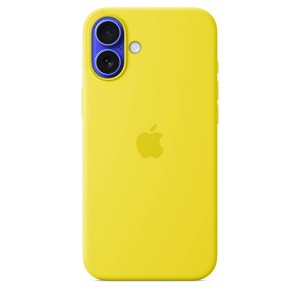 Apple iPhone 16 Plus Silicone Case with MagSafe - Star Fruit - 1 of 4