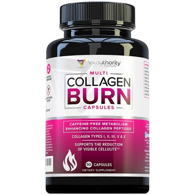 Multi Collagen Fat Burner Capsules, Nobi Nutrition, 90ct : Target