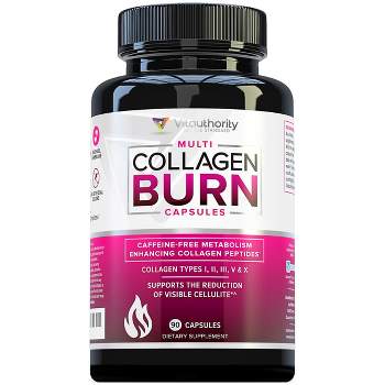 Multi Collagen Burn Capsules, Vitauthority, 90ct