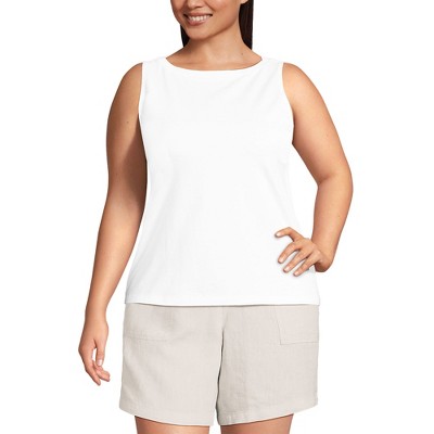 Lands' End Women's Supima Cotton Tank Top