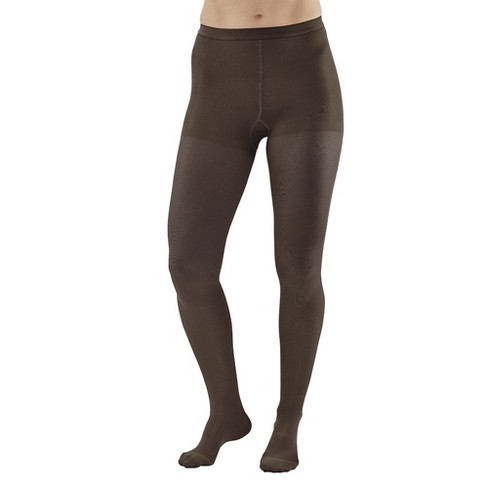  Plus Size Opaque Compression Tights For Women 20-30mmHg - Footless  Compression Pantyhose For Circulation During Travel