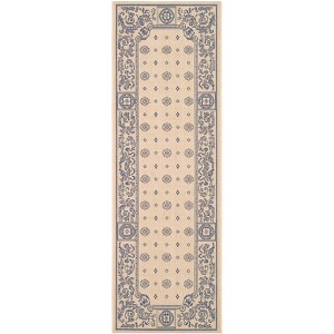 Courtyard CY1356 Power Loomed Indoor and Outdoor Rug - Safavieh - 1 of 4