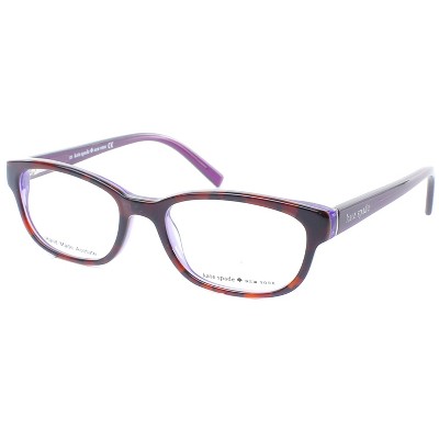 Kate Spade  JLG Womens Rectangle Eyeglasses Tortoise 50mm