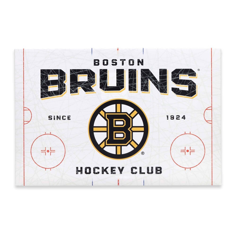 Photos - Wallpaper NHL Boston Bruins Rink Canvas