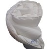 East Coast Bedding 100% Cotton Jacquard Duvet Insert – 300TC Cover, 300GSM Microfiber Fill – Twin, Full, Queen, King - 2 of 4