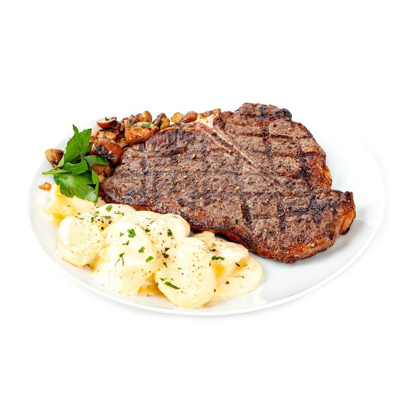 USDA Choice Angus Beef T-Bone Steak - 1.36-3.50 lbs - price per lb - Good &#38; Gather&#8482;, 3 of 6