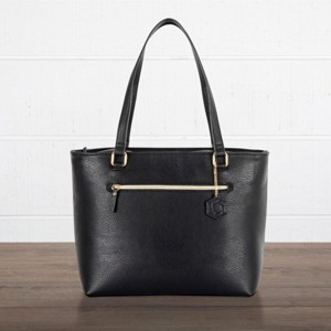 Uptown Cooler Insulated Tote Bag in Black - 1 of 4
