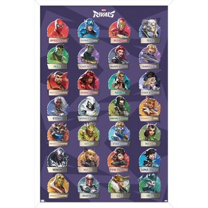 Trends International Marvel Rivals - Grid Framed Wall Poster Prints - 1 of 4