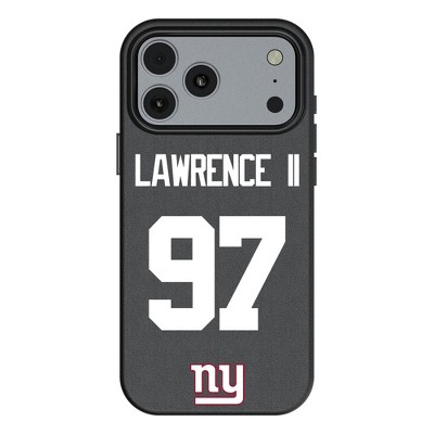 NFL New York Giants Players Game Tactic MagSafe Compatible Cell Phone Case for Apple iPhone 17 Series