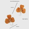 Anna-Kaci Women's Floral Pearl - Drop Earrings - 4 of 4