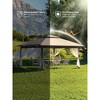 13x13ft Pop Up Gazebo w/ Mosquito Net - STO-N-Go Wheeled Bag, Canopy Tent for Backyard - 3 of 4