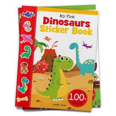 My First Dinosaurs Sticker Book - (My First Sticker Books) by  Wonder House Books (Paperback)