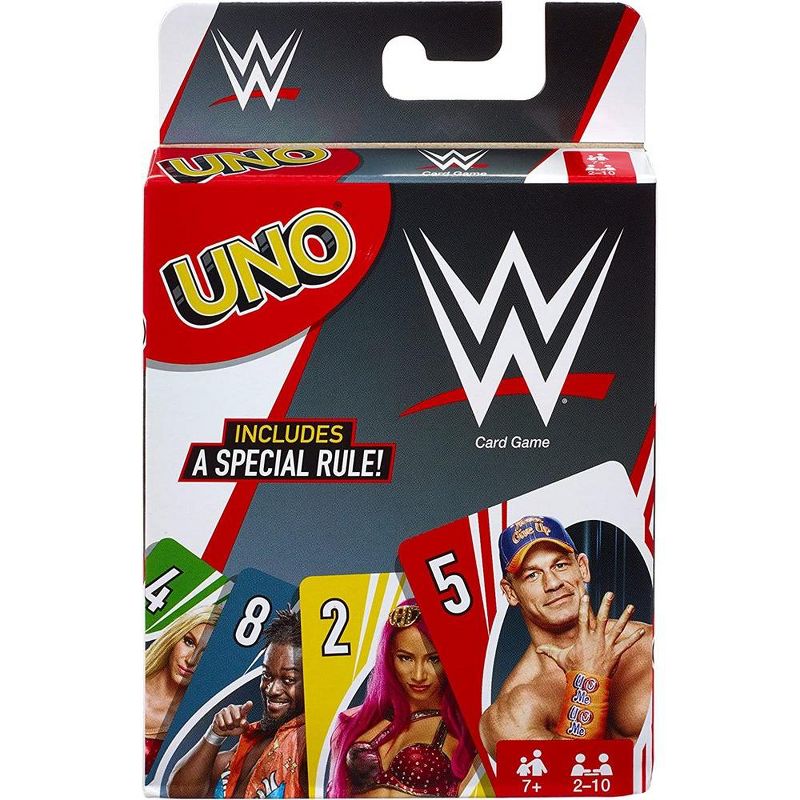 UNO Card Game, Matching WWE Superstars,, 1 of 2