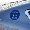 State University of New York at Geneseo Knights Logo Automotive Car Refrigerator Locker Vinyl Circle Magnet - 3 of 4