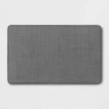 32" x 20" Comfort Kitchen Rug Gray - Made By Design™