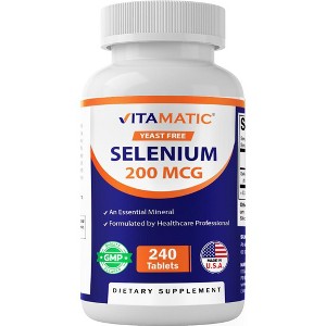 Yeast Free Selenium 200 mcg - 240 Tablets - 1 of 4