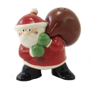 3.5 Inch Santa Salt And Pepper Shaker Christmas Claus Salt And Pepper Shakers - 1 of 3