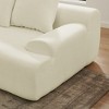 GDFStudio Tyler Modern 110" Velvet Compressed Foam Floor L-Shape Sectional Sofa - 4 of 4