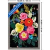 Trends International Jo Jimenez - Floral Vibration Framed Wall Poster Prints - 3 of 4