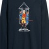 Men's - Avatar: The Last Airbender - Trio Long Sleeve Graphic T-Shirt - 2 of 4