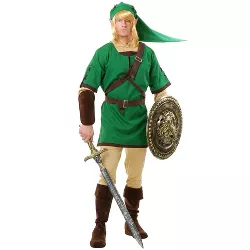 Charades Elf Warrior Adult Costume