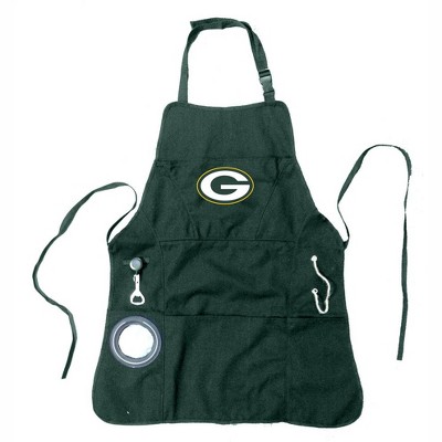 Team Sports America Ultimate NFL Tailgate Grilling Apron, Green Bay Packers