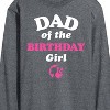 Men's - Barbie - Dad of The Birthday Girl Long Sleeve Graphic T-Shirt - 2 of 4