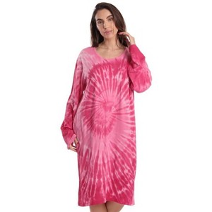 Just Love Women's Long Sleeve Cotton Nightgown - Cozy Sleepwear & Lounge Dress - 1 of 3