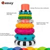 9-Piece Stacking Circles Toy, STEM Rings for Babies 6+ Months - 3 of 4