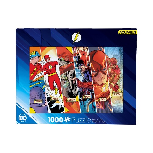 Aquarius Dc Comics The Flash Timeline 1000 Piece Jigsaw Puzzle Target