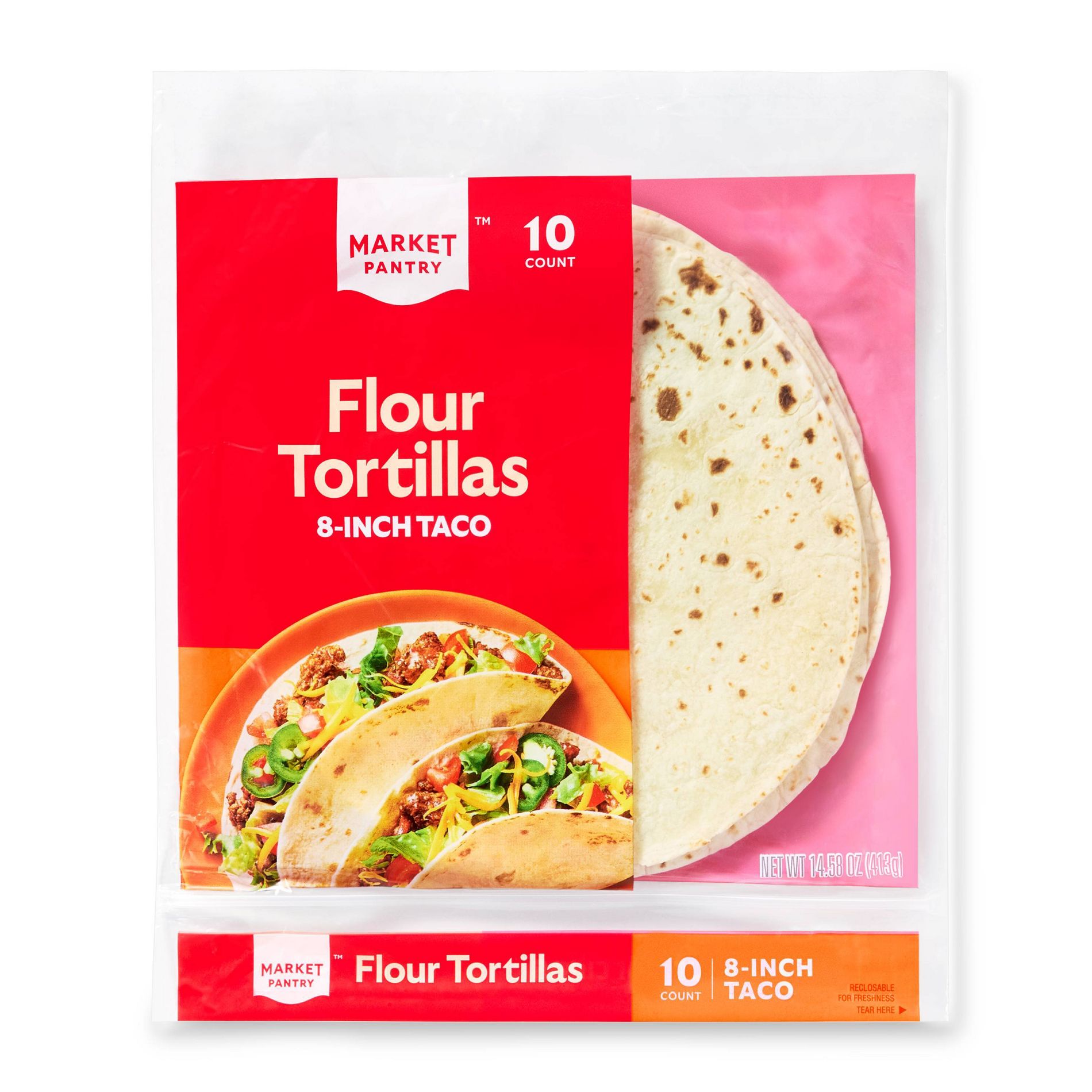 8" Flour Tortillas - Market Pantry™