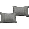 Home Mart Goods 7 Piece Grey Geometric Boho Soft Bedding Comforter Set - Queen Size - 3 of 4