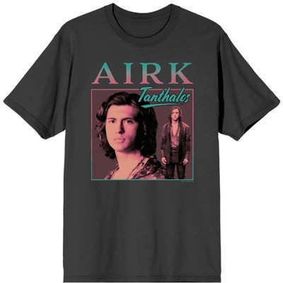 Willow Airk Tanthalos Poster Art Men's Charcoal Crew Neck Short Sleeve ...