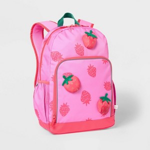 Kids' 17L 17'' Strawberry Classic Backpack - Cat & Jack™ - 1 of 3