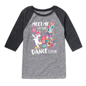 JoJo Siwa Meet Me On The Dance Floor  - Athletic Heather/Heather Black - 5T - 1 of 3
