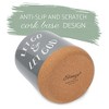 Elanze Designs Let Go God Grey X-Large Cork Bottom, Kitchen Counter, Ceramic Stoneware, Coffee, Tea and Hot Chocolate, Machine Brewing, K Capsule Pod - 3 of 4