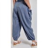 Women's Ramona Cotton Pants With Side Pockets - GiGiO - image 2 of 3