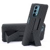 Nakedcellphone Case with Stand and Belt Clip Holster for OnePlus Nord N200 5G - 3 of 4