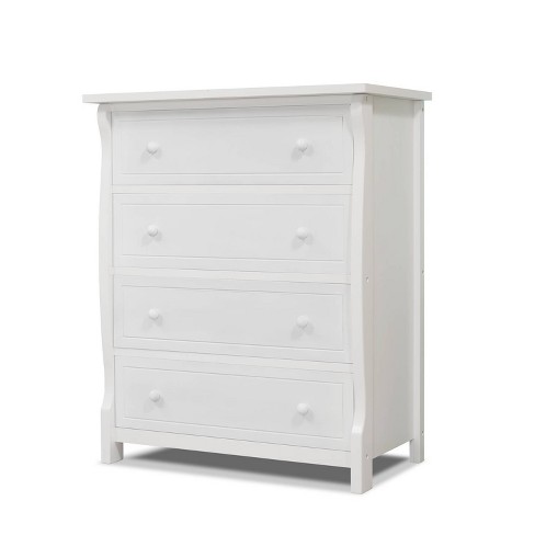 Sorelle Princeton Elite 4 Drawer Dresser White Target