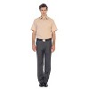 Gioberti Men's Short Sleeve Solid Dress Shirt - 4 of 4