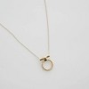 Doorknocker Necklace in Gold, Rose Gold, Silver - Honeycat - 4 of 4