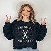 Simply Sage Market Women's Graphic Sweatshirt Pine Valley Ski Lodge - 2 of 3