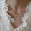 Clotth Ocean-Inspired Elegance Shell Necklace with Starfish and 18K Gold Plating for Women - Titanium Steel Boho Summer Beach Choker - 2 of 4