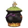 Old World Christmas Glass Blown Ornament for Tree, Halloween Cauldron - 4 of 4