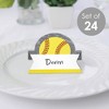 Big Dot of Happiness Grand Slam - Fastpitch Softball - Birthday Party or Baby Shower Tent Buffet Card - Table Setting Name Place Cards - Set of 24 - 2 of 4