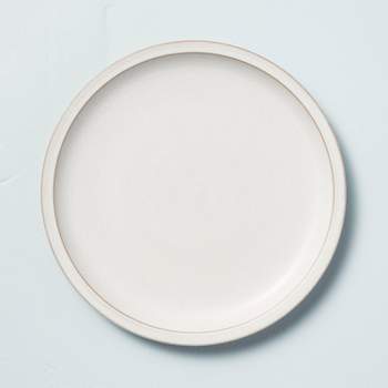Modern Rim Stoneware Salad Plate Sour Cream - Hearth & Hand™ with Magnolia