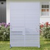 PexFix Outdoor Metal Classic Shutters Screen Garden Fence Brick Pattern Wall - 2 of 4