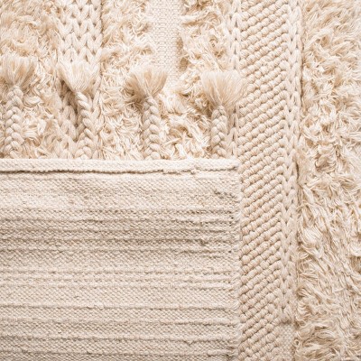 Casablanca CSB450 Hand Woven Indoor Area Rug - Beige - 5'x8' - Safavieh