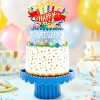 FreshCut Paper 12" Confetti Birthday Cake 3D Pop Up Greeting Card and Envelope - 4 of 4