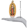 Old World Christmas Glass Blown Ornament, Our Lady Of Guadalupe - 3 of 4